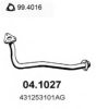 AUDI 443253101CR Exhaust Pipe